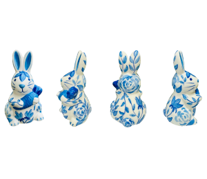 Color Me Mine Chinoiserie Bunny