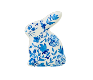 Color Me Mine Chinoiserie Bunny Plate